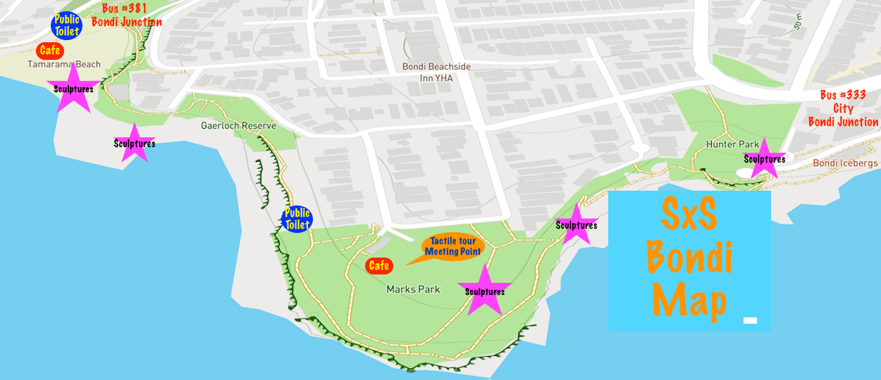 Map SxS Bondi 2023